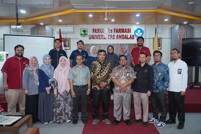 Fakultas Farmasi menyambut kedatangan Direktur Utama RS UNAND
